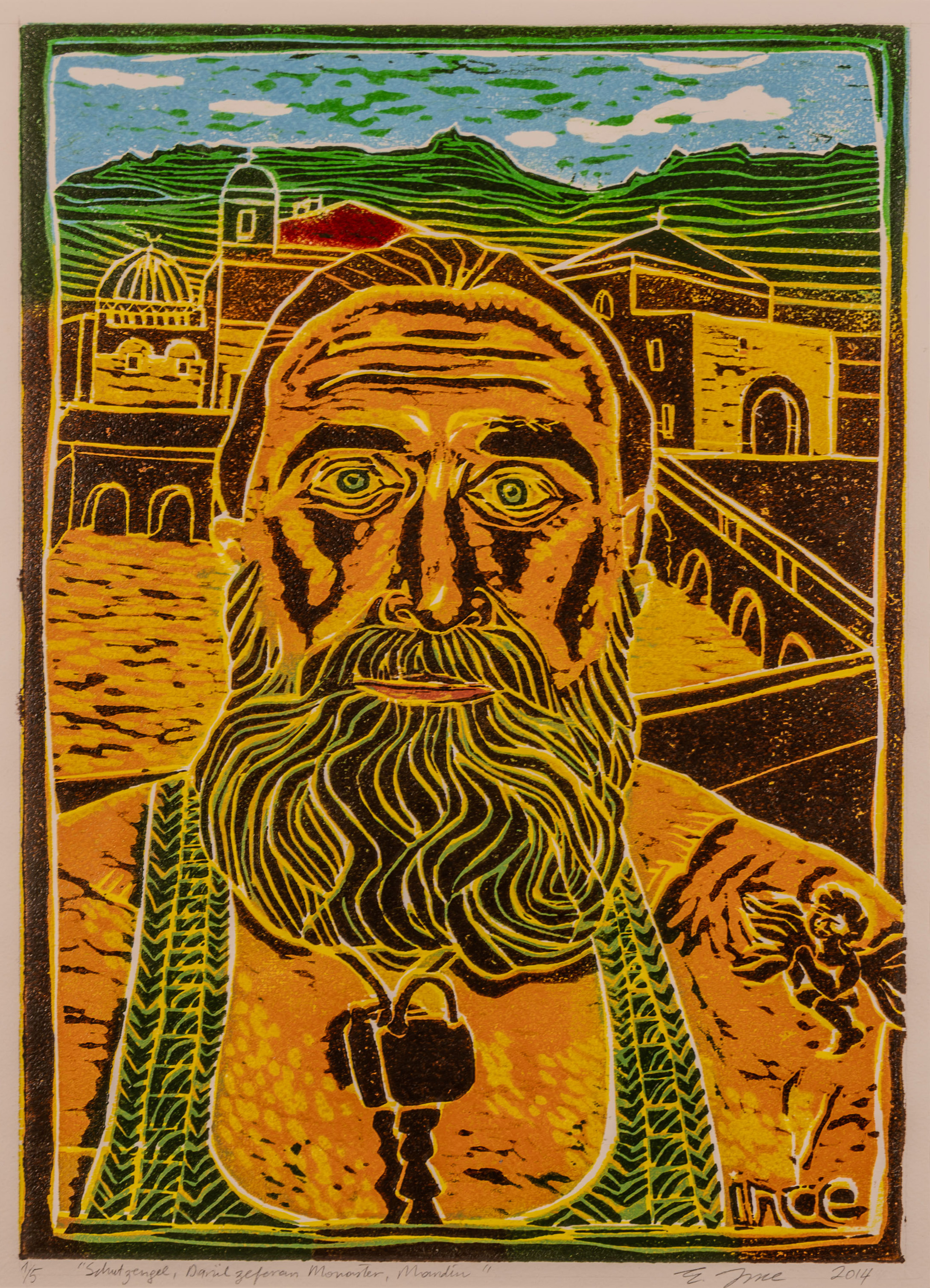 Schutzengel Berkay Darülzeferan monaster - vue 2