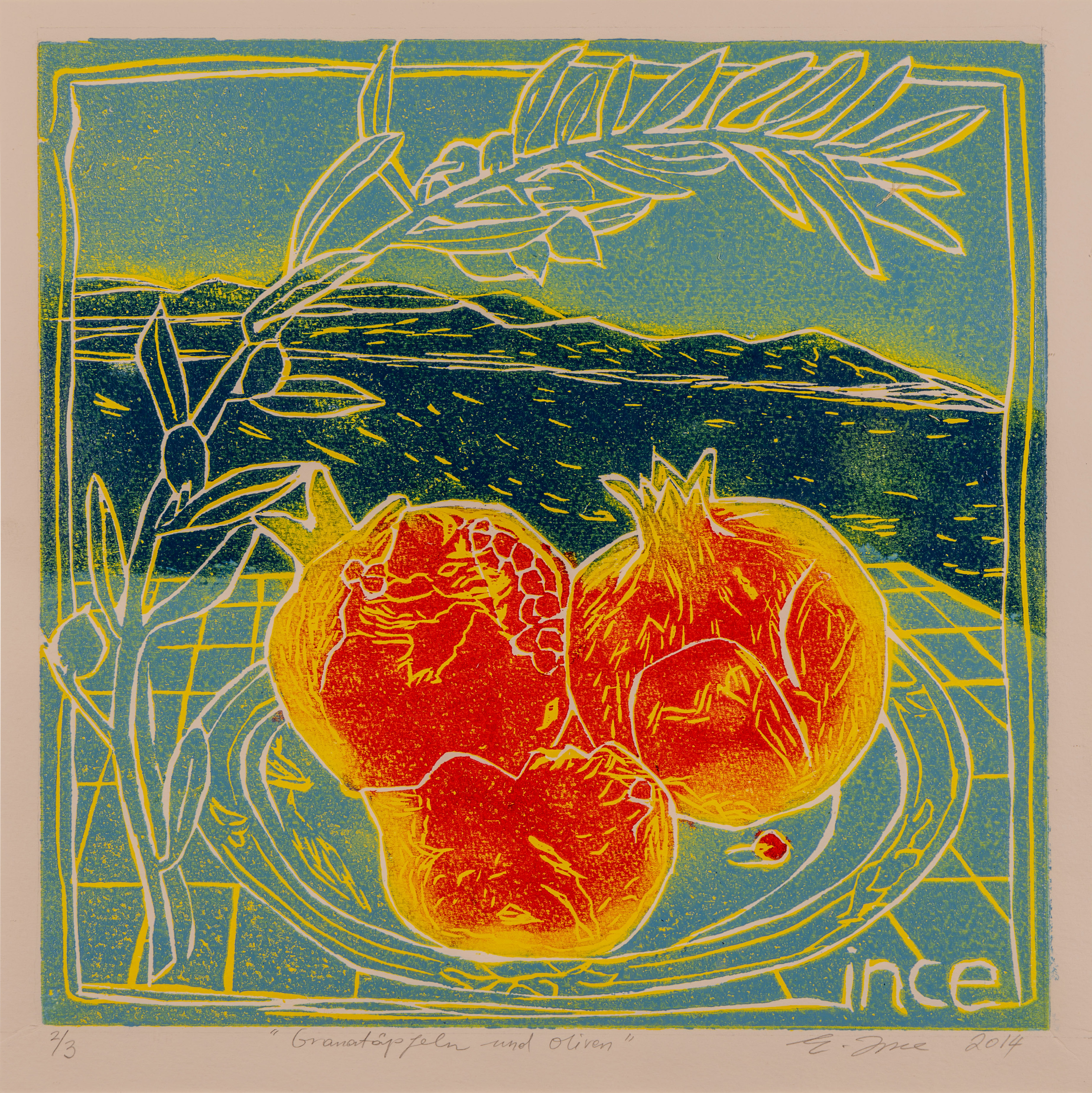 Grenatapfel & Oliven - vue 2