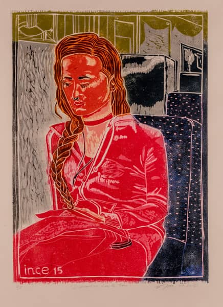 Distraction dans le train